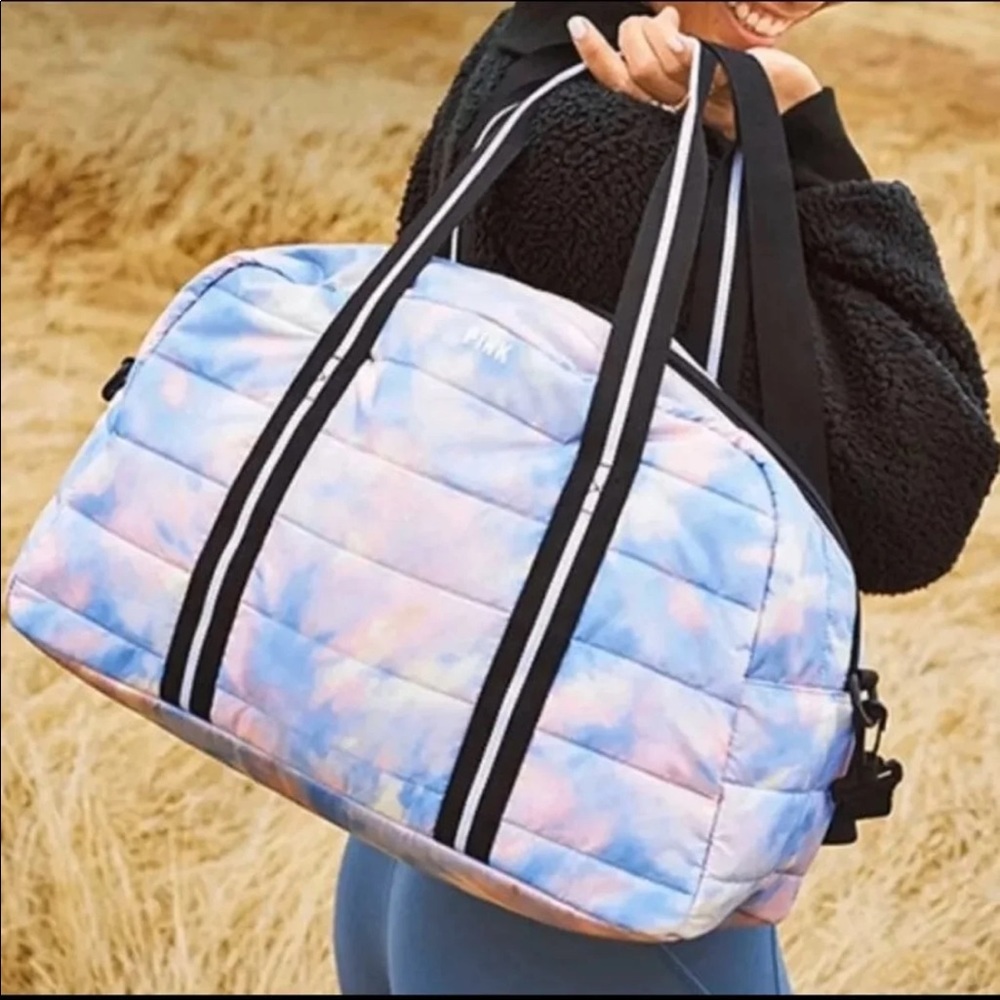 PINK Victoria’s Secret Tye Dye Weekend Duffel Bag - Picture 2 of 5